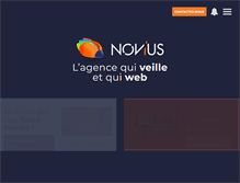 Tablet Screenshot of novius.com